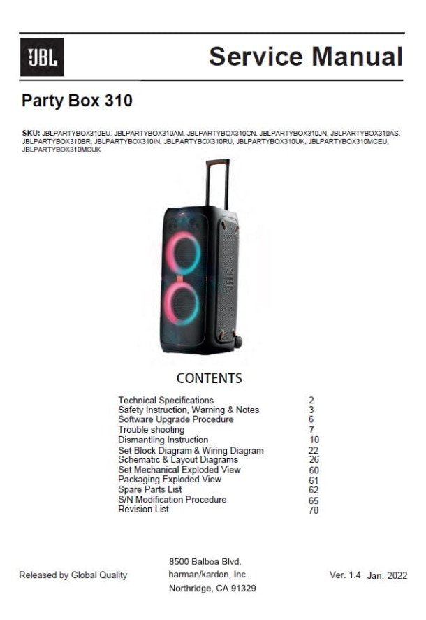 Partybox 310 Ver.1.4